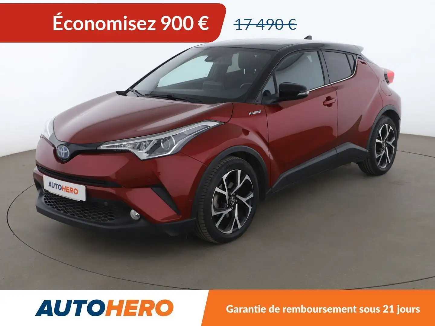 Toyota C-HR 1.8 Hybride Graphic Červená - 1