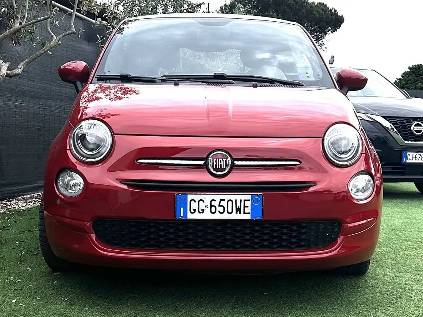 Fiat 500 Hybrid 1.0 500 Lounge Navi Carplay Red Passion Rosso - 1