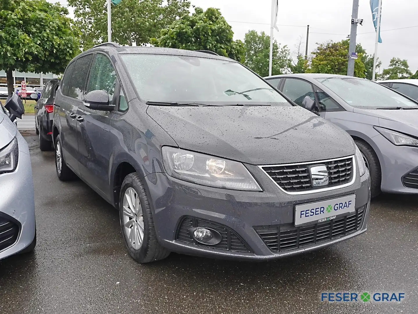 SEAT Alhambra Style 1.4 TSI NAVI*KLIMA*LM*PDC*SH*GJR Gris - 2