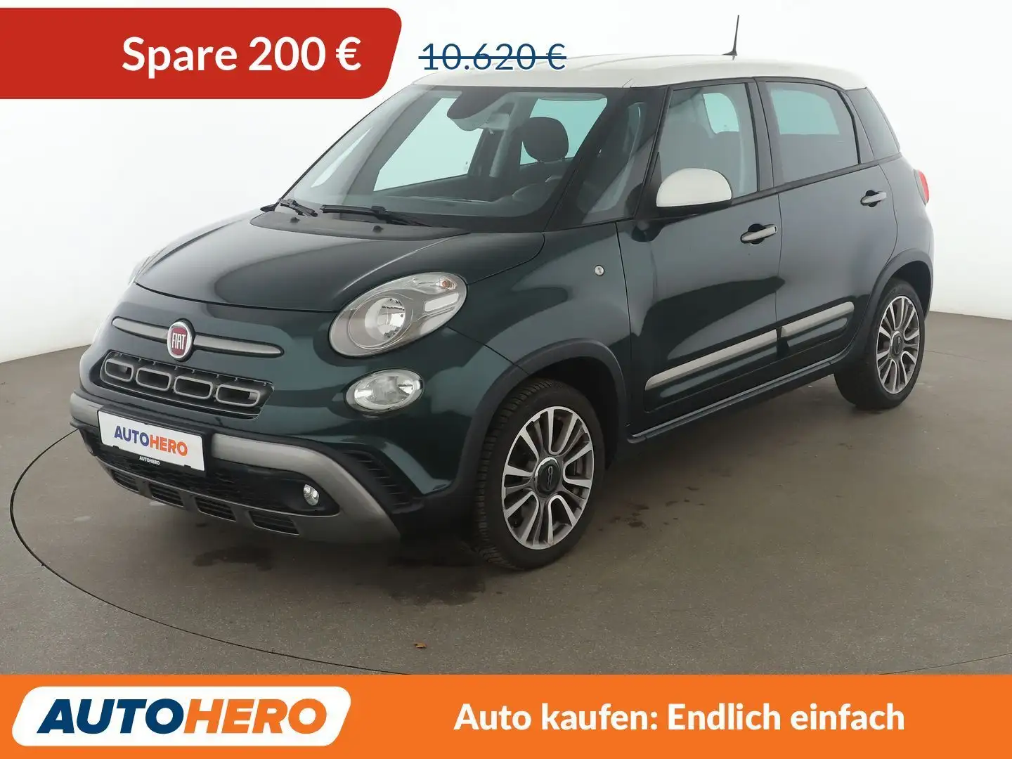 Fiat 500L 1.4 Turbo Cross *TEMPO*LIM*PDC* Grün - 1