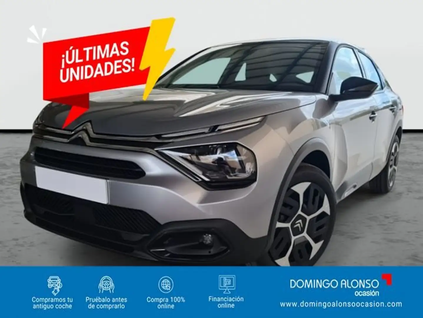 Citroen C4 1.2 PureTech Feel S&S 100 Gris - 1