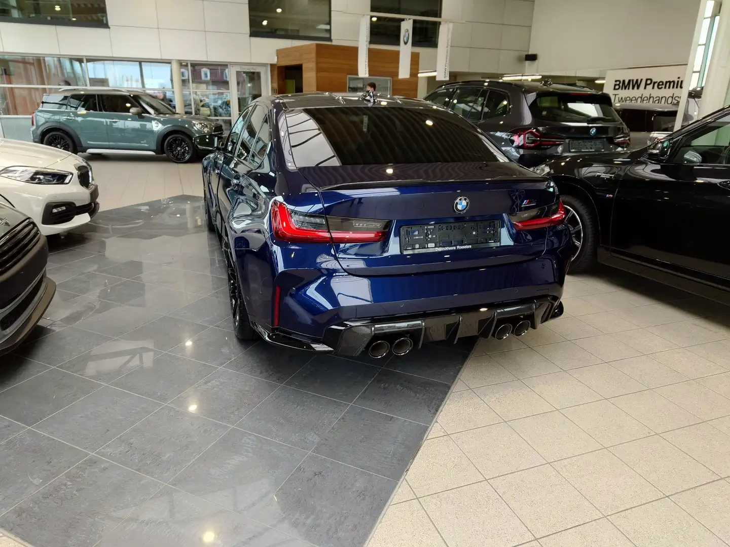 BMW M3 M3 3.0 AS Competition OPF Bleu - 2