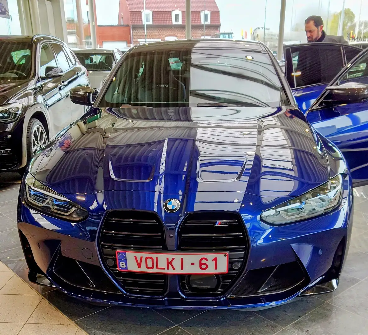 BMW M3 M3 3.0 AS Competition OPF Bleu - 1