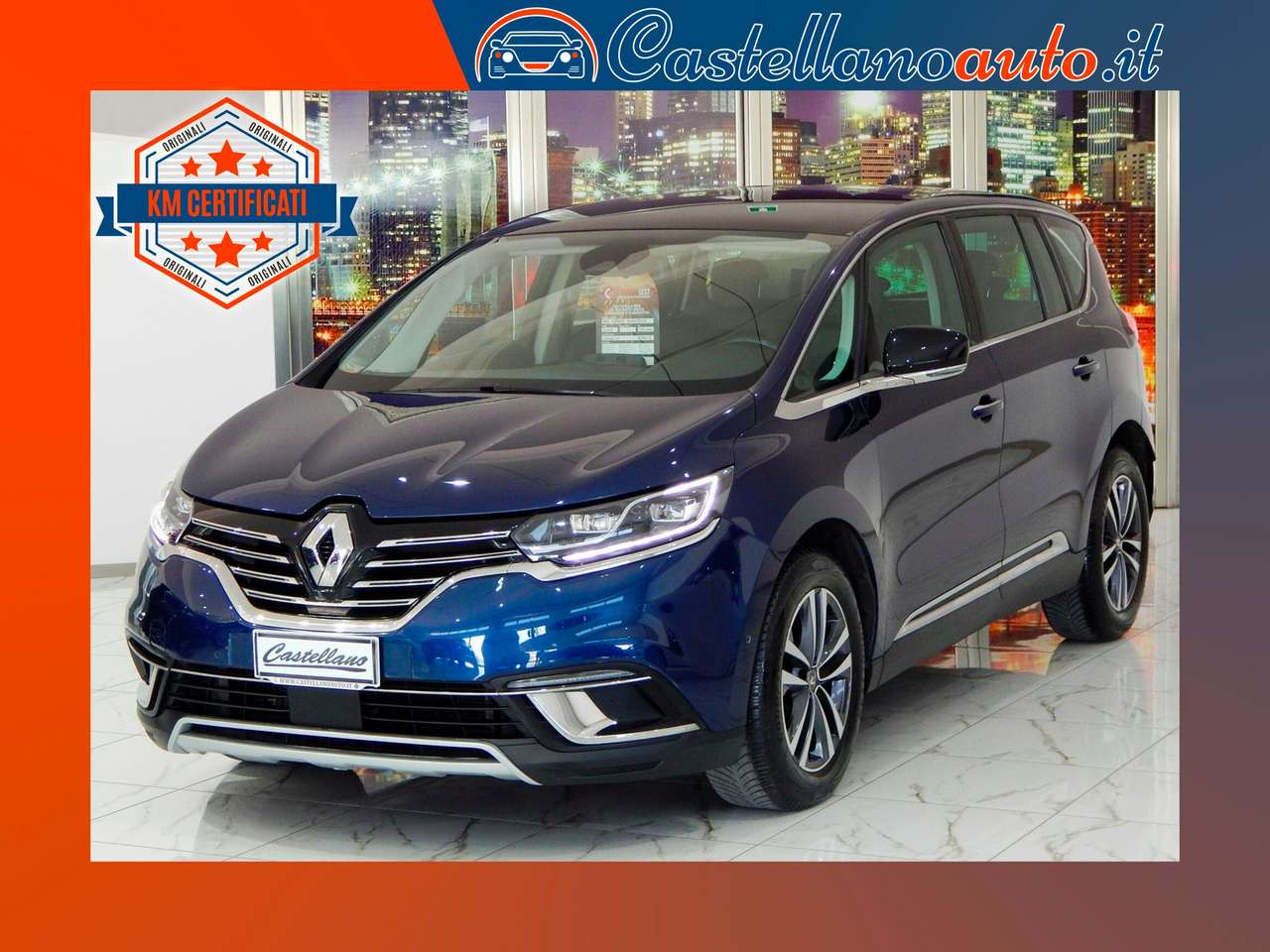 Renault Espace 2.0 blue dci Executive 160cv 7P EDC TETTO-NAVI-LED