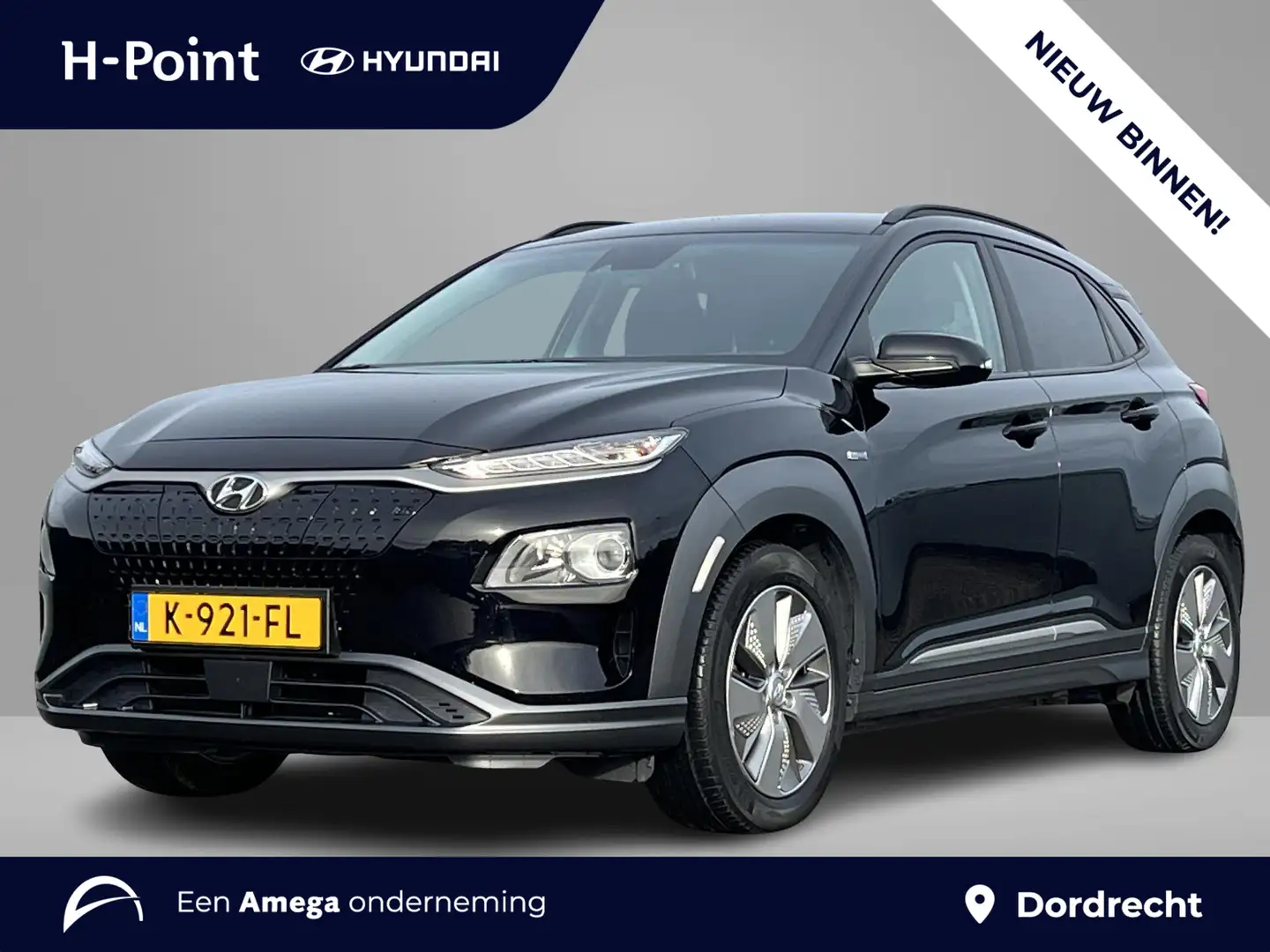Hyundai KONA EV Fashion 64 kWh | 3 Fase OBC | Adaptieve cruisec Noir - 1