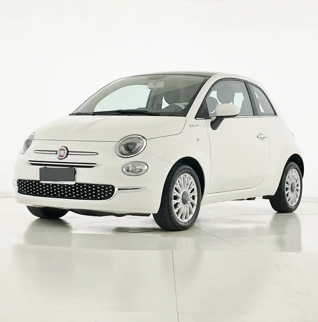 Fiat 500 500 1.0 Hybrid Dolcevita Weiß - 1