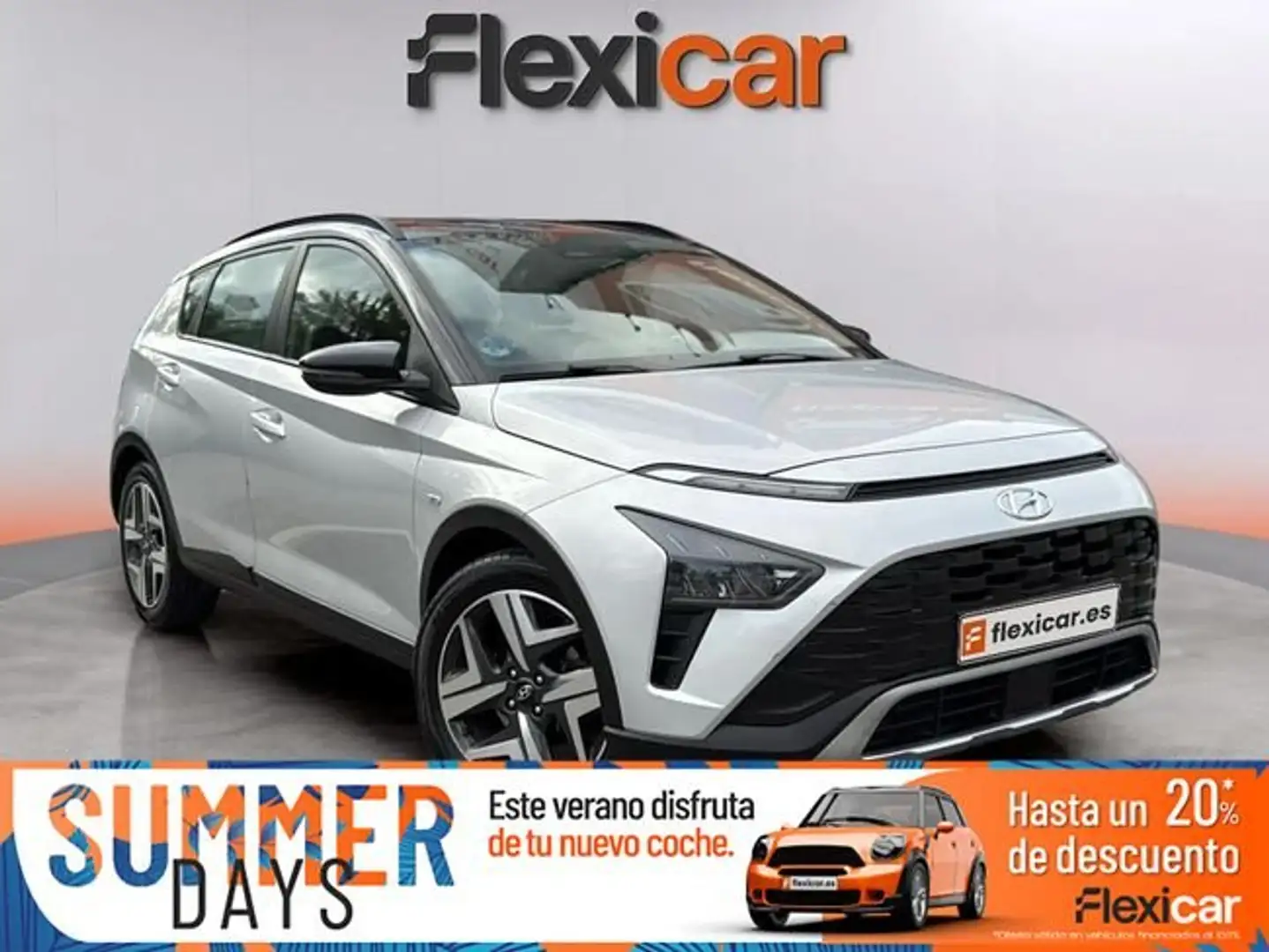 Hyundai BAYON 1.0+TGDI+74kW+%28100CV%29+48V+Essence Gris - 1