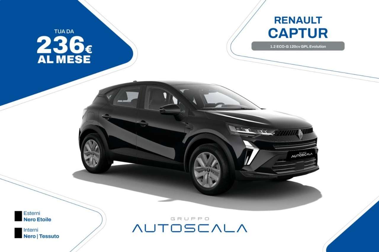 Renault Captur 1.2 ECO-G 120cv GPL Evolution