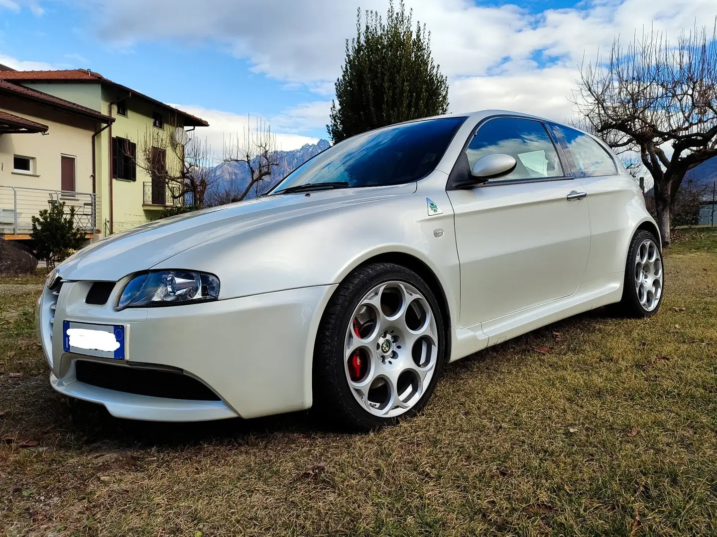 Alfa Romeo 147 3p 3.2 GTA V6 selespeed Blanc - 1