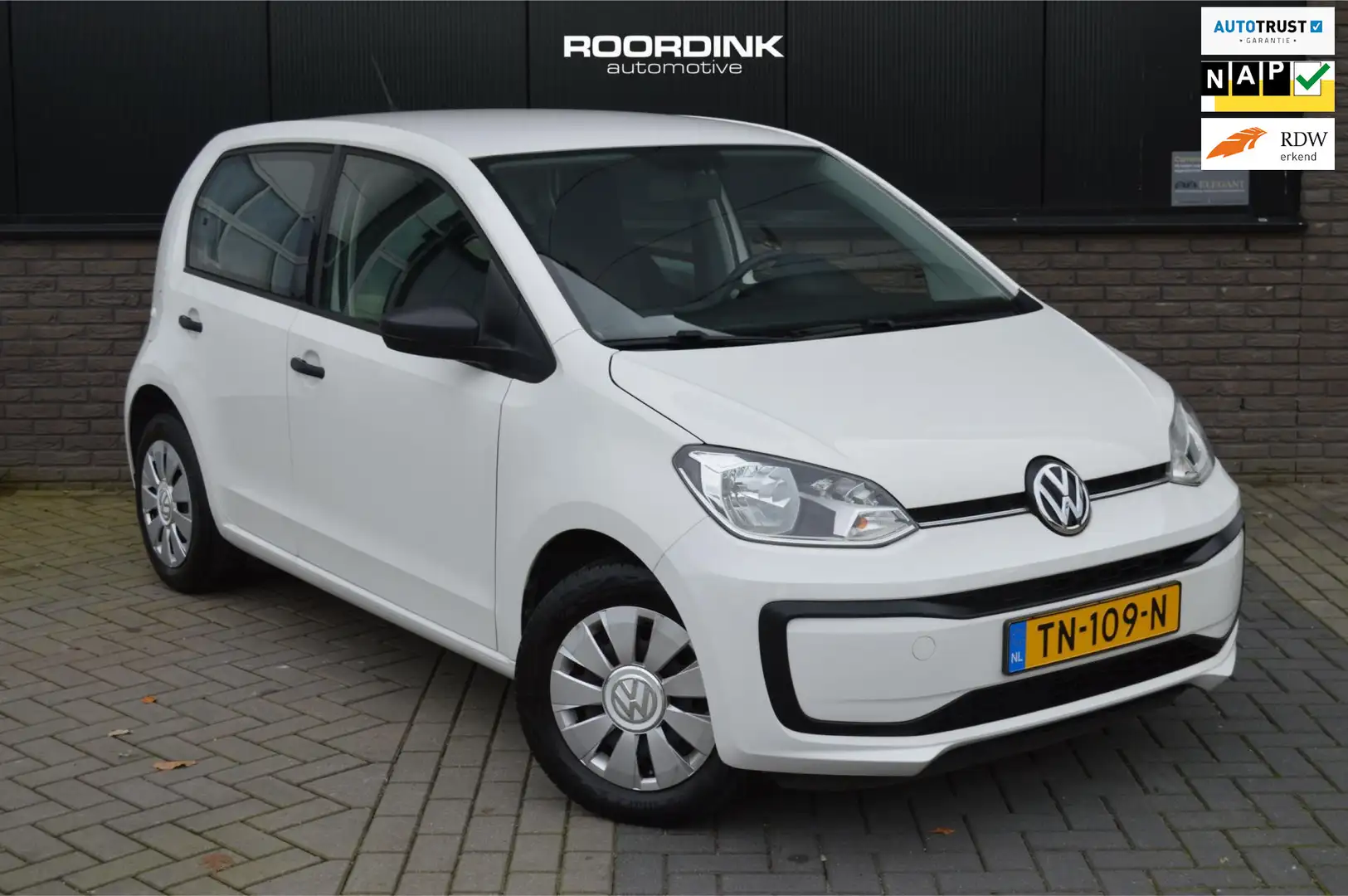 Volkswagen up! Airco|Elek.ramen|5-deurs|56.000 km! Blanc - 1