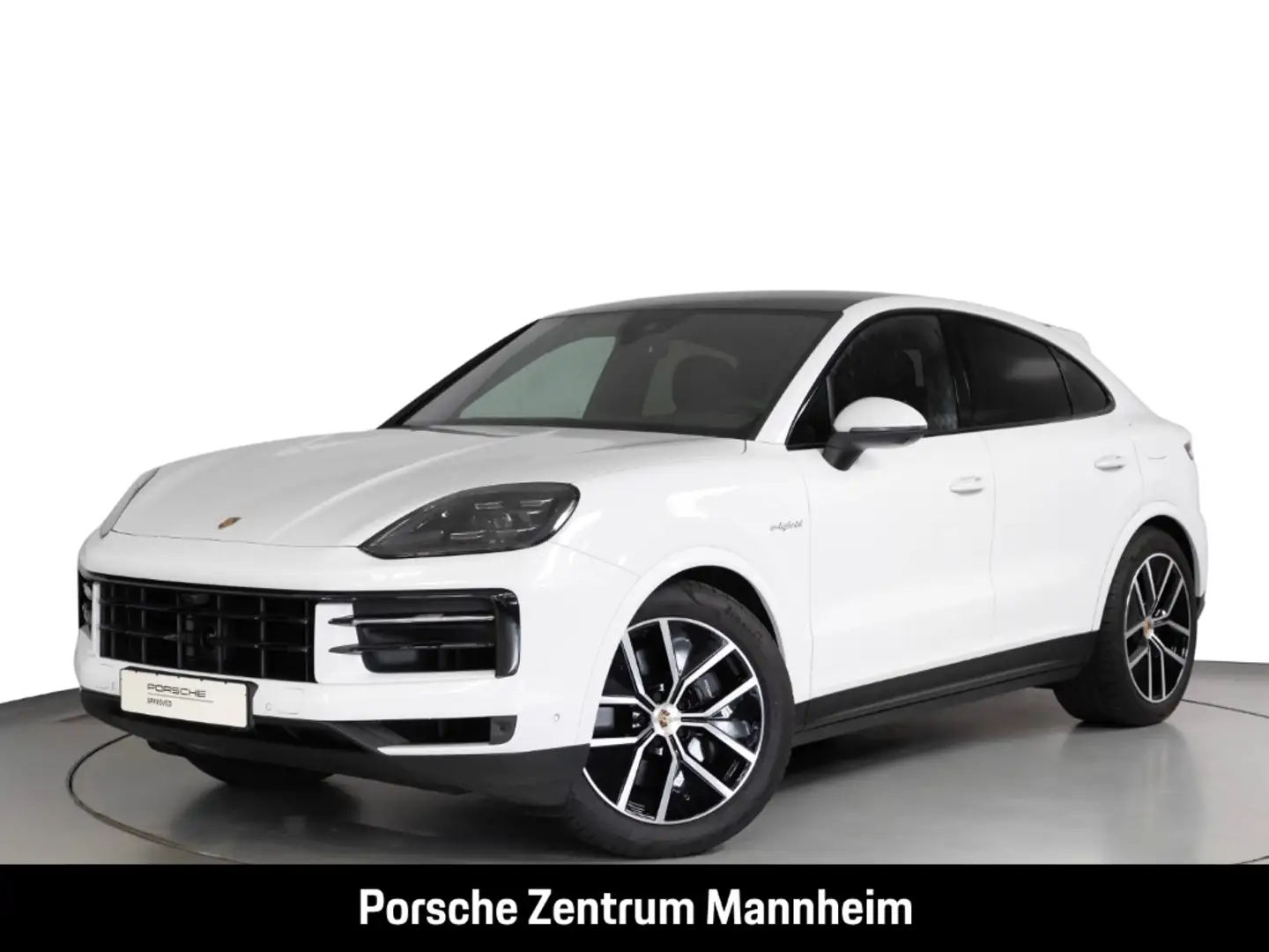 Porsche Cayenne E-Hybrid Coupe Luft Sportabgas Chrono Head-Up Blanc - 1