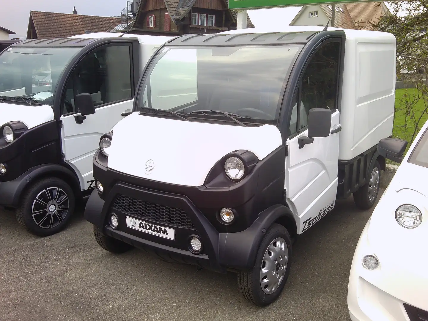 Aixam D-truck Kastenwagen elektr. Fensterheber, Funkzentralverri Weiß - 1