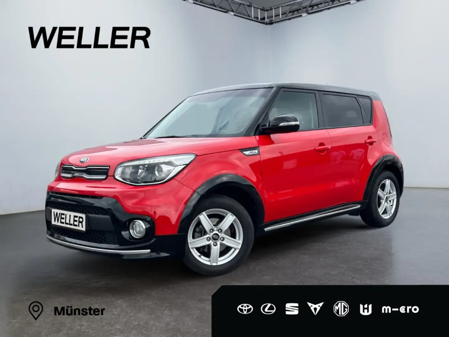 Kia Soul 1.6 GDI Edition 7 *Bremsassistent*PDC-hi.* Červená - 1