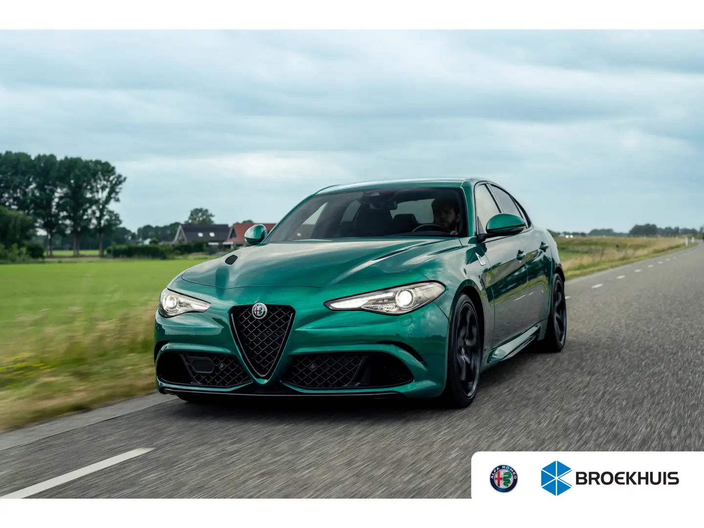 Alfa Romeo Giulia 2.9 V6 Quadrifoglio Keramische remmen  Automaat | Vert - 1