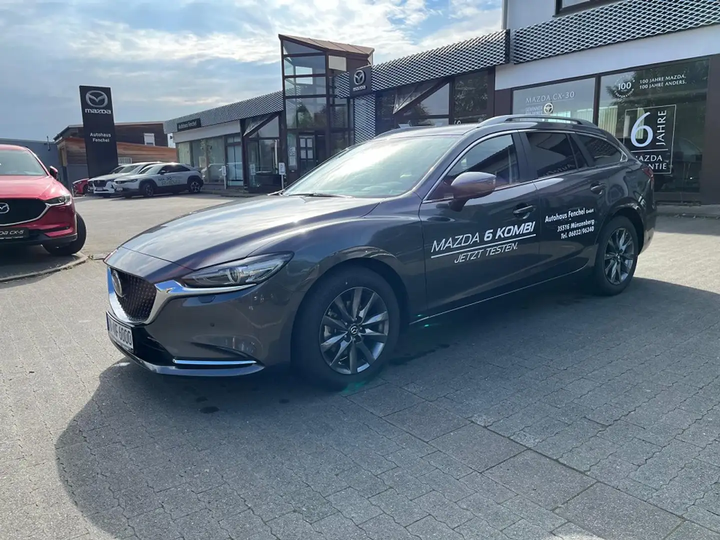 Mazda 6 SKYACTIV-G Center-Line, Herstellergarantie bis 03/ Grau - 2
