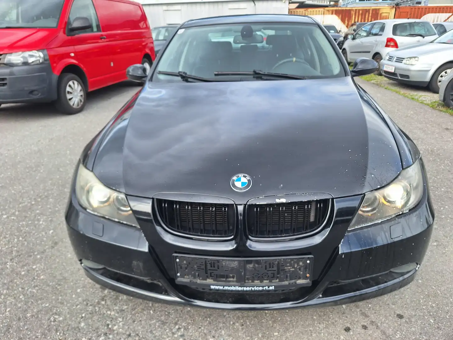 BMW 318 318d Teilleder Xenon Sportsitze Temp Schwarz - 1