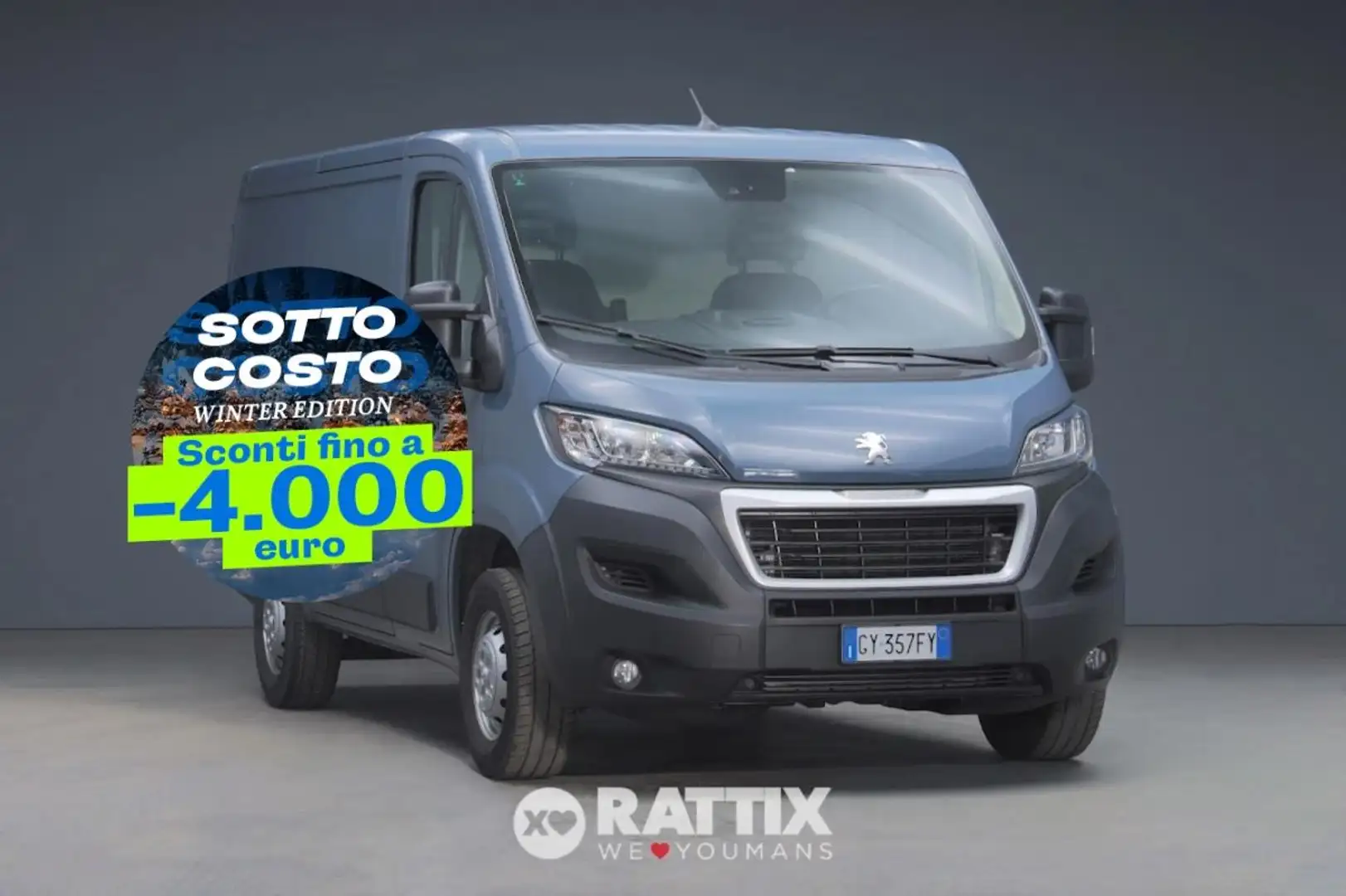 Peugeot Boxer 330 2.2 BlueHDI 120CV L1H1 (IVA ESCLUSA) Gri - 1