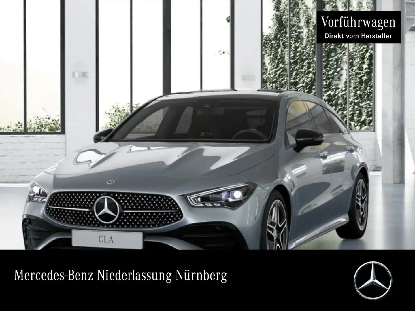 Mercedes-Benz CLA 200 AMG+NIGHT+PANO+360°+MULTIBEAM+STHZG+TOTW Silber - 1