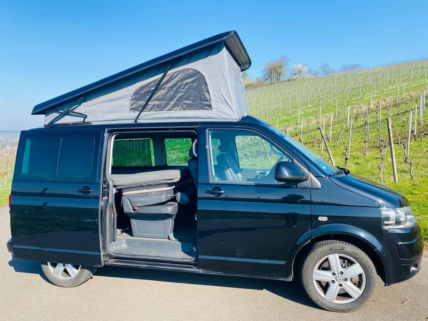 Volkswagen T5 Multivan Multivan DSG Highline Schwarz - 2