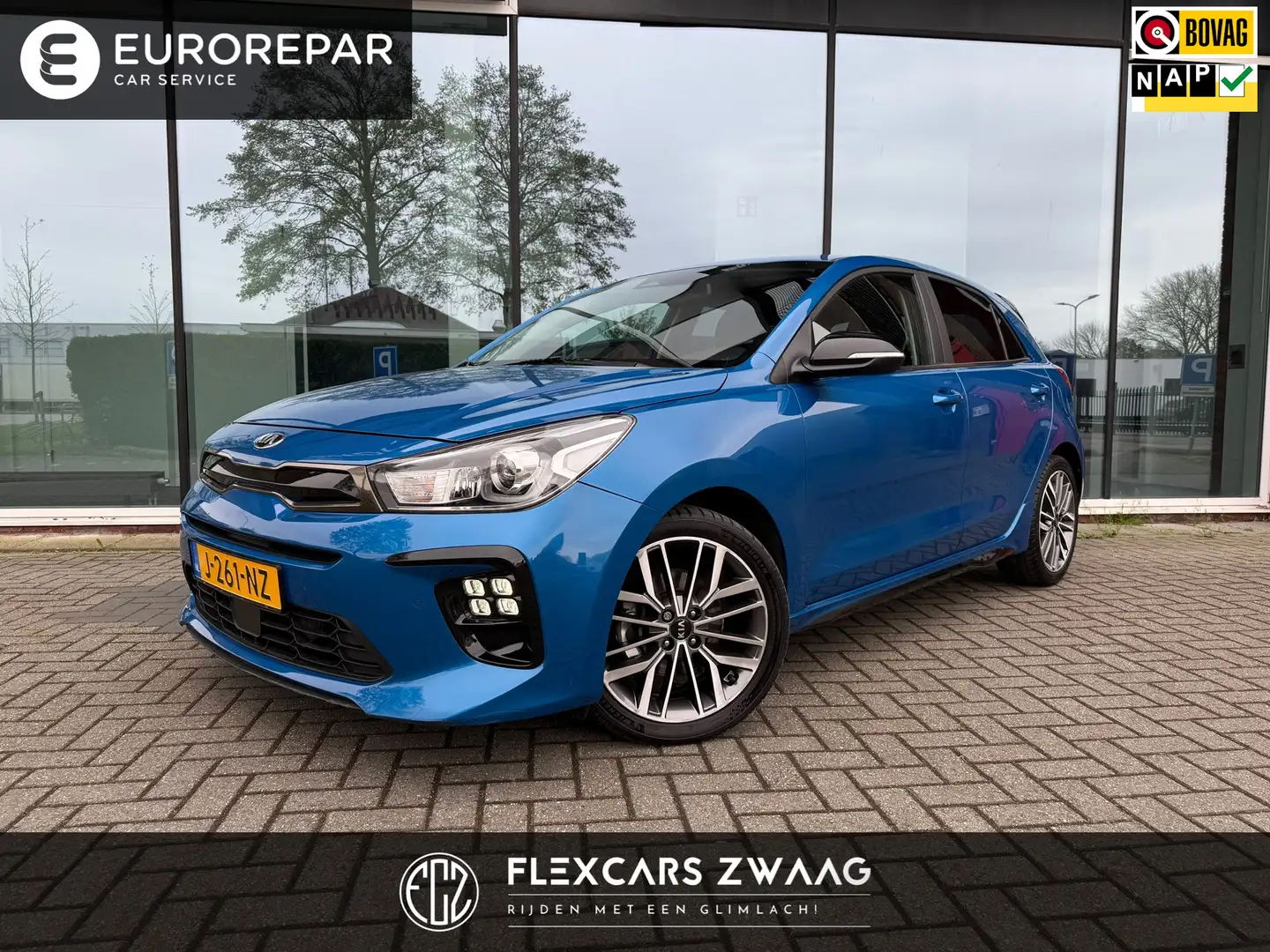 Kia Rio 1.0 T-GDi MHEV GT-Line - Navi - Camera - Winterpak Azul - 1
