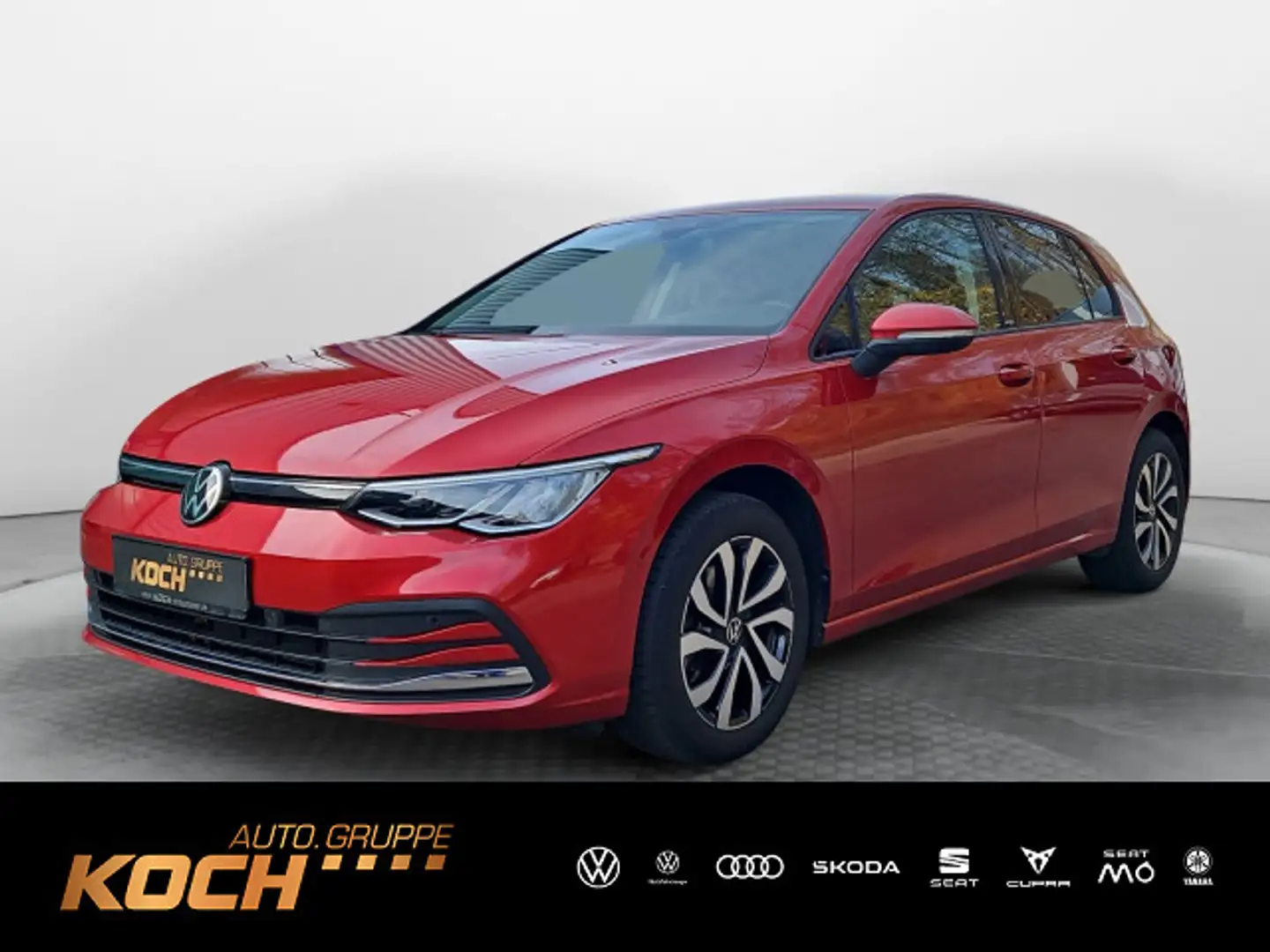 Volkswagen Golf VIII 1.0TSI Active Navi LED Kamera Rot - 1