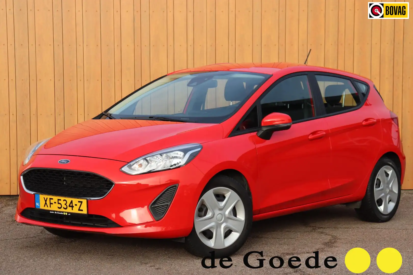 Ford Fiesta 1.1 Trend org. NL-auto navigatie cruise Rojo - 1