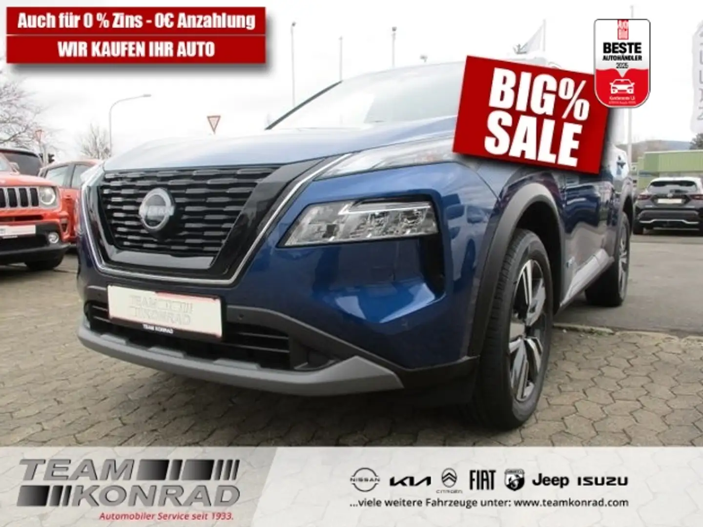 Nissan X-Trail Acenta 1.5 VC-T e-POWER 4x4 inkl. Nissan Connect N Blau - 1