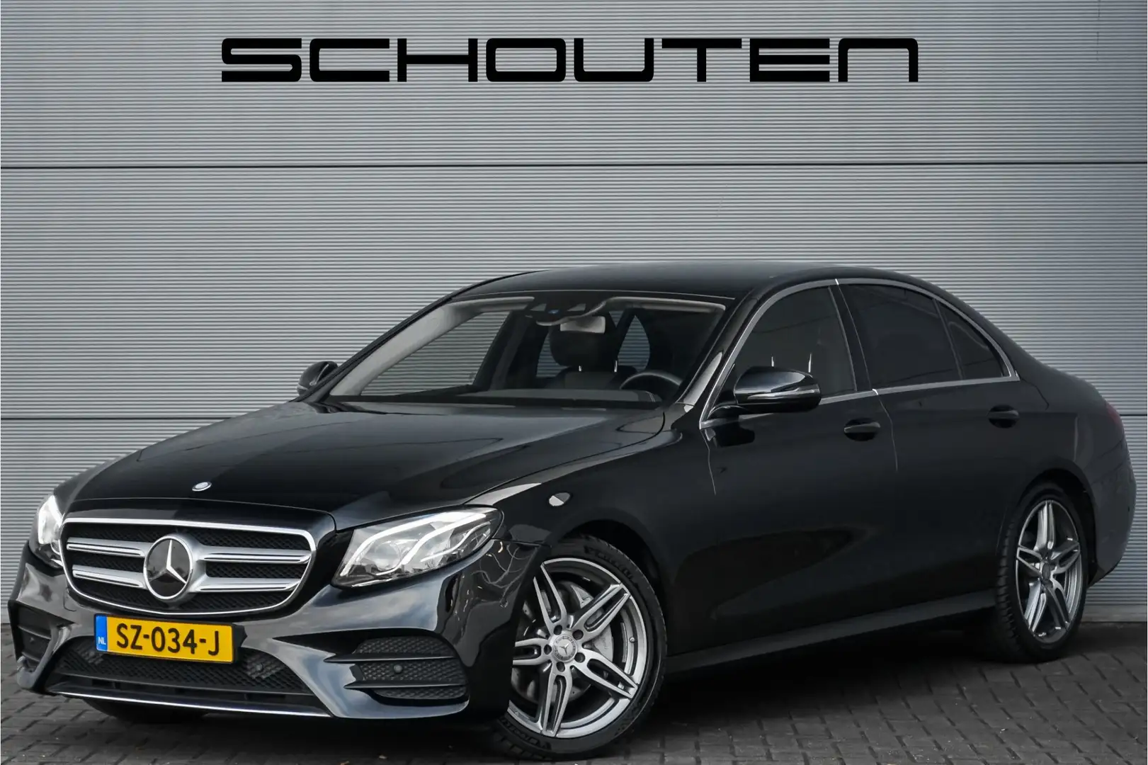 Mercedes-Benz E 220 d Prestige AMG Line Distronic Camera Stoelverw Zwart - 1