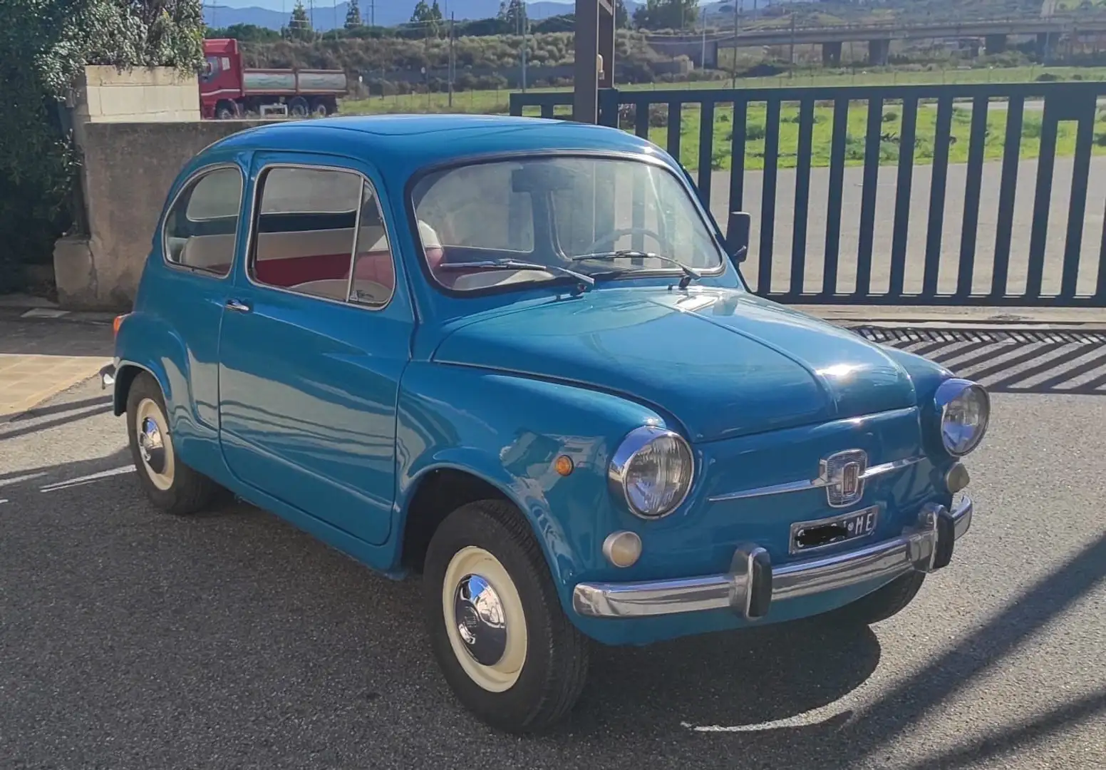Fiat 600 D Tipo 100 D - Fanalona plava - 1