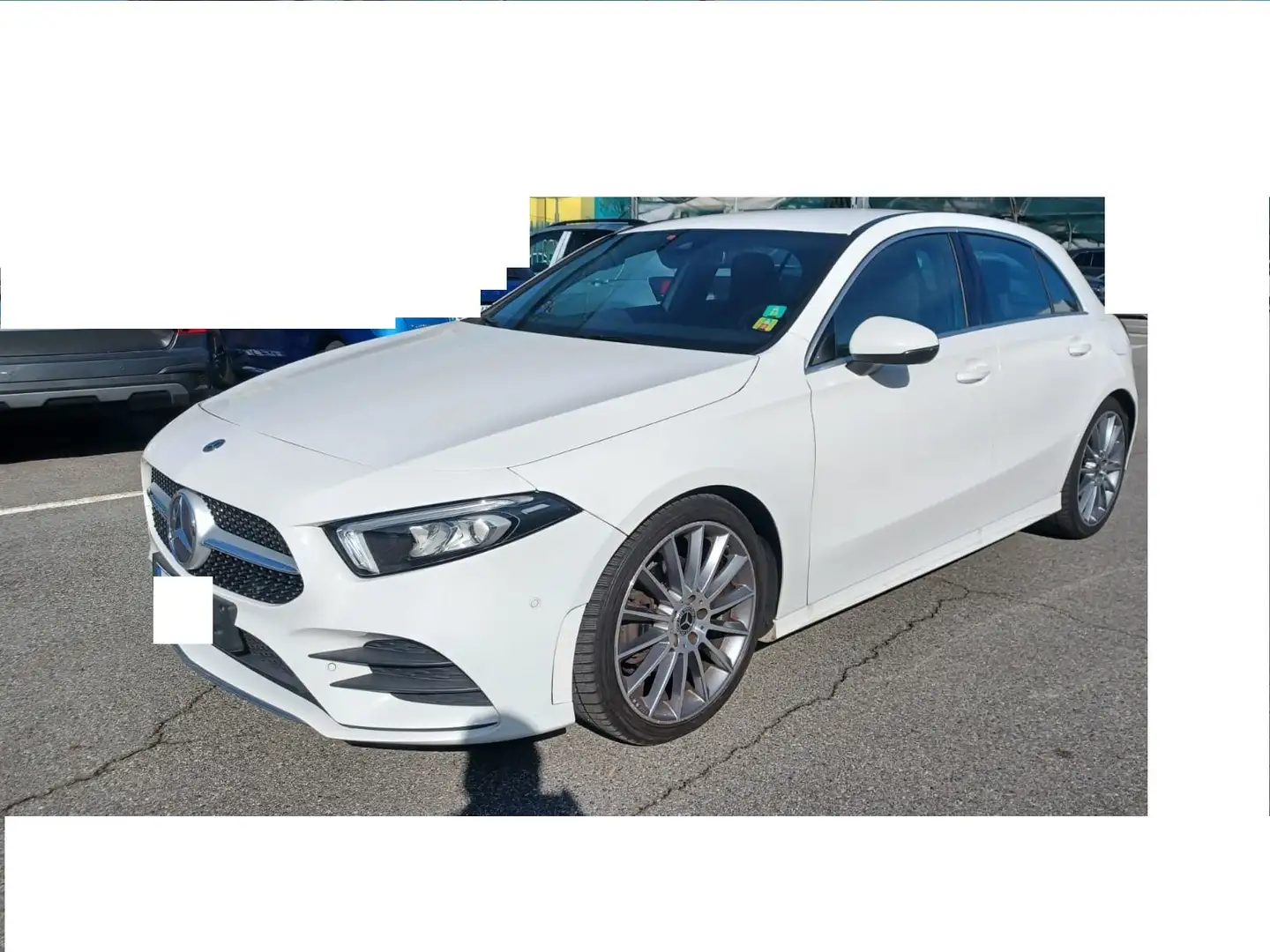 Mercedes-Benz A 180 Classe A - W177 2018 d Premium auto Navi; Telecame Bianco - 1