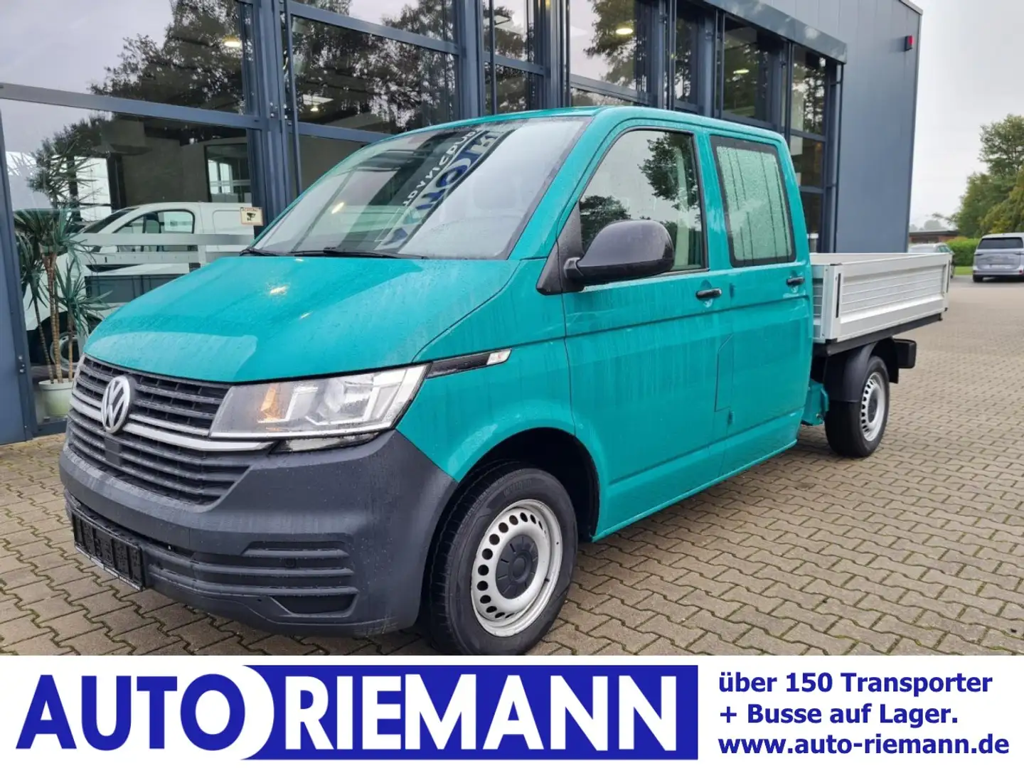 Volkswagen T6.1 Pritsche Doka 6-Sitze TDI AHK Fenster el. Vert - 1