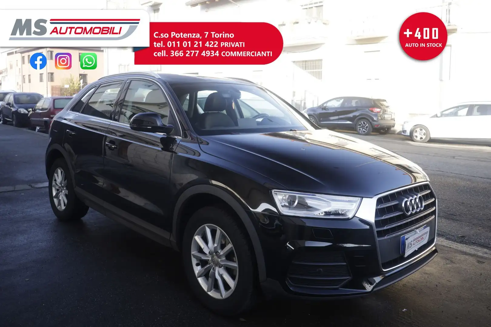 Audi Q3 Audi Q3 1.4 TFSI 125 CV S line Edition 92KW ANNO Noir - 1