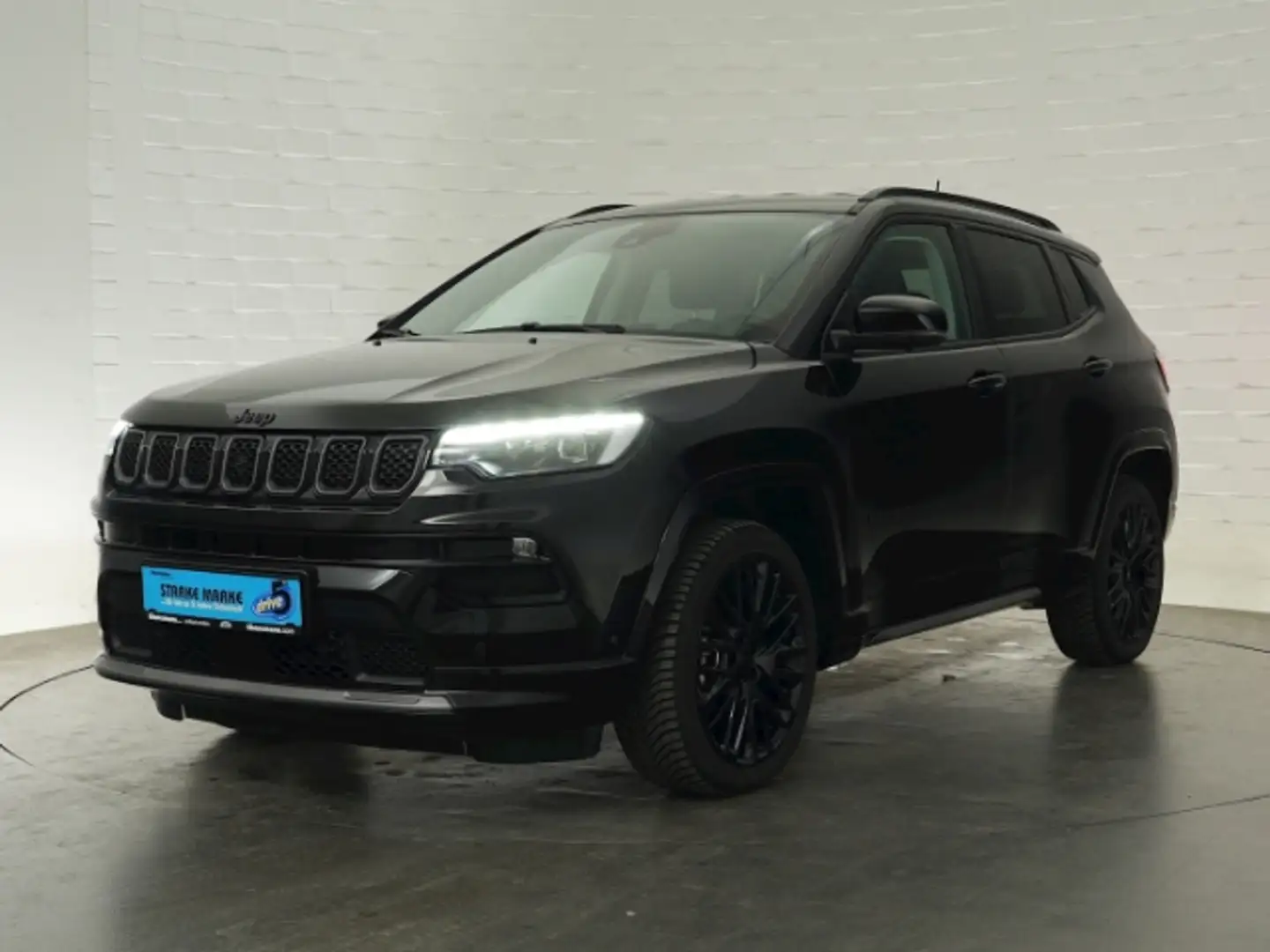 Jeep Compass S MHEV DCT+LED LICHT+NAVI+360 GRAD KAMERA+SITZ-/LE Schwarz - 2