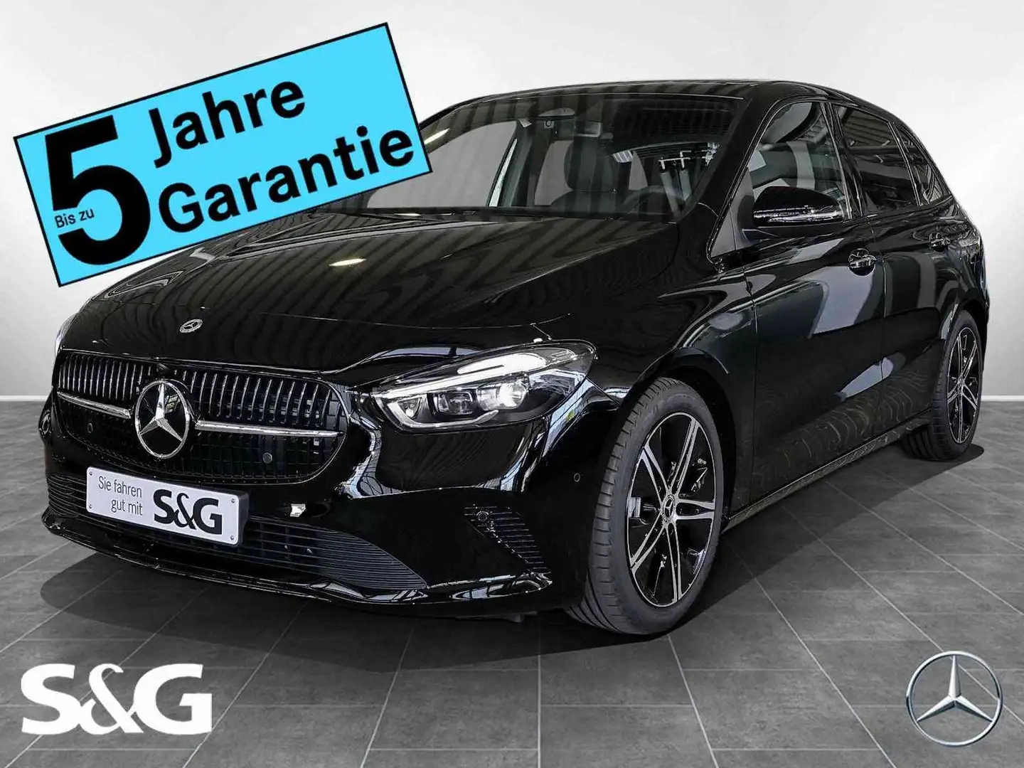 Mercedes-Benz B 200 Progressive MBUX+RüKam+M-LED+Pano+Distroni Schwarz - 1