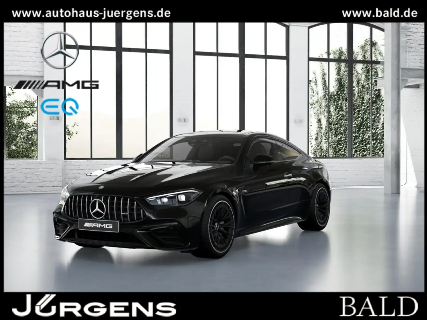 Mercedes-Benz CLE 53 AMG 4M+ Coupé Pano/Burm/AHK/Night/Distr Schwarz - 1