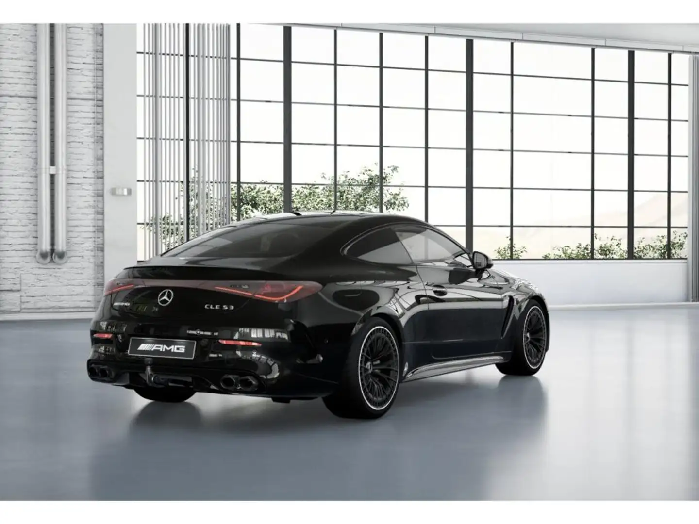 Mercedes-Benz CLE 53 AMG 4M+ Coupé Pano/Burm/AHK/Night/Distr Schwarz - 2