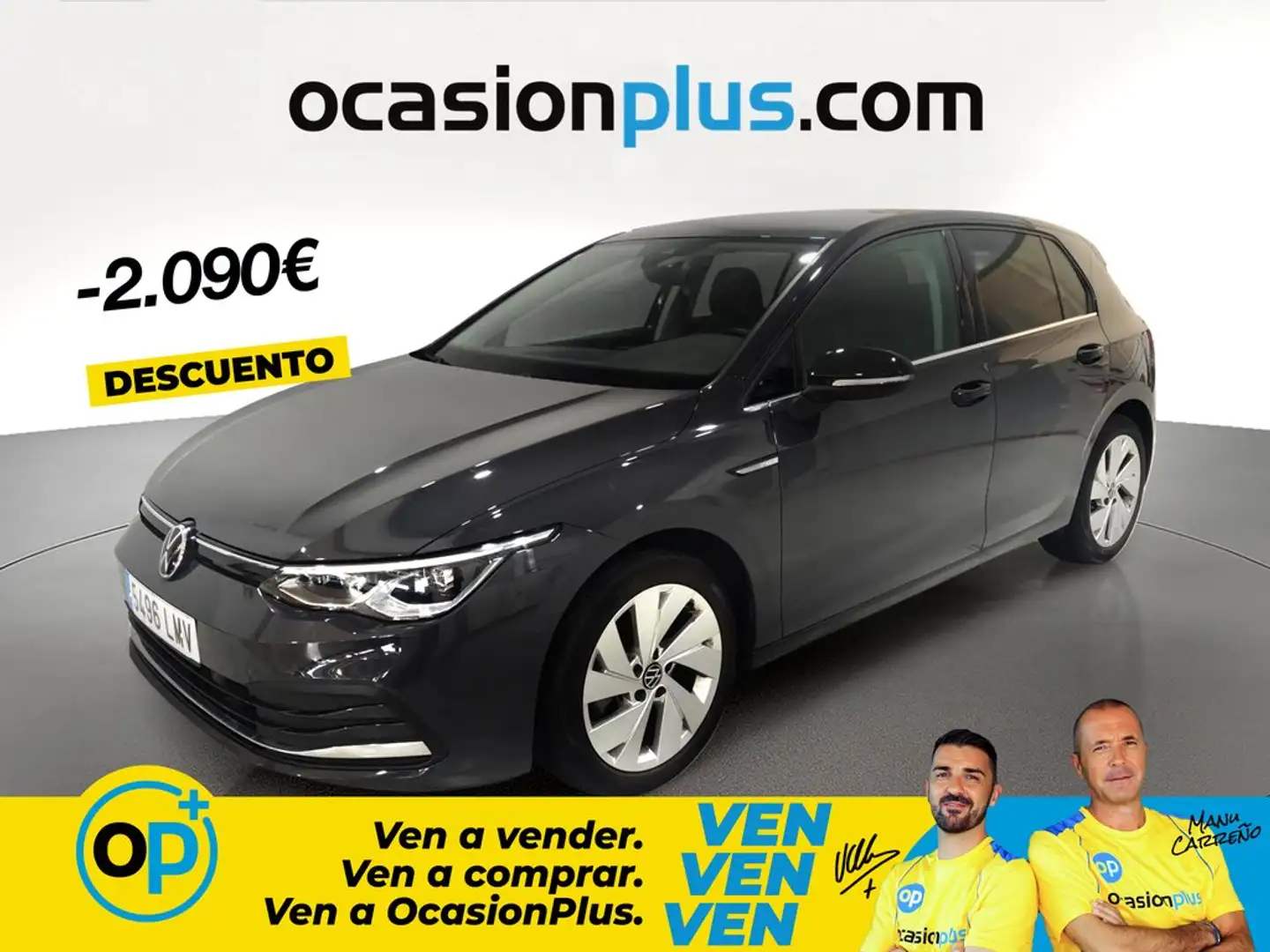 Volkswagen Golf 1.5 TSI Style 96kW Gris - 1