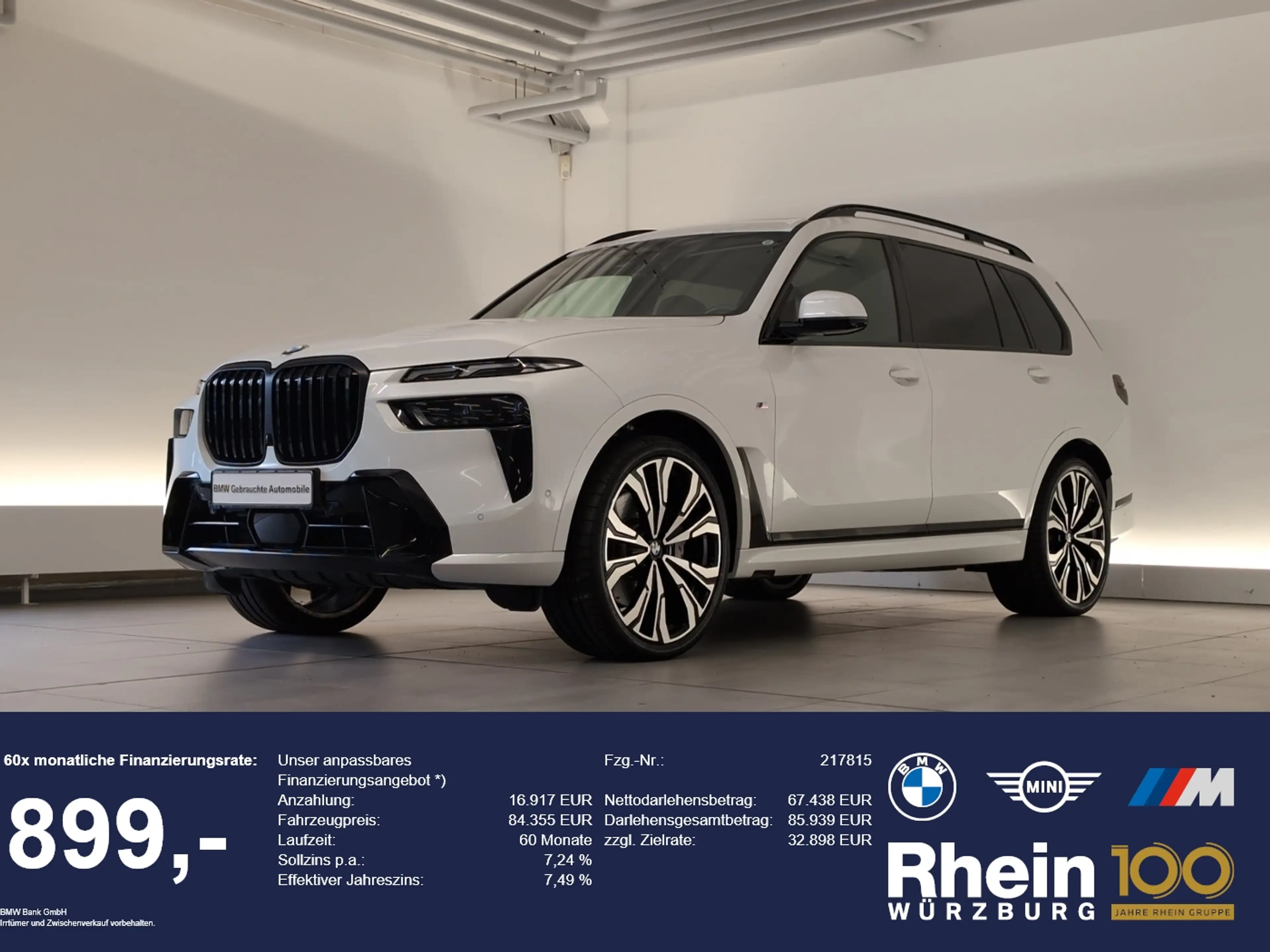 BMW X7 xDrive40d M Sportpaket