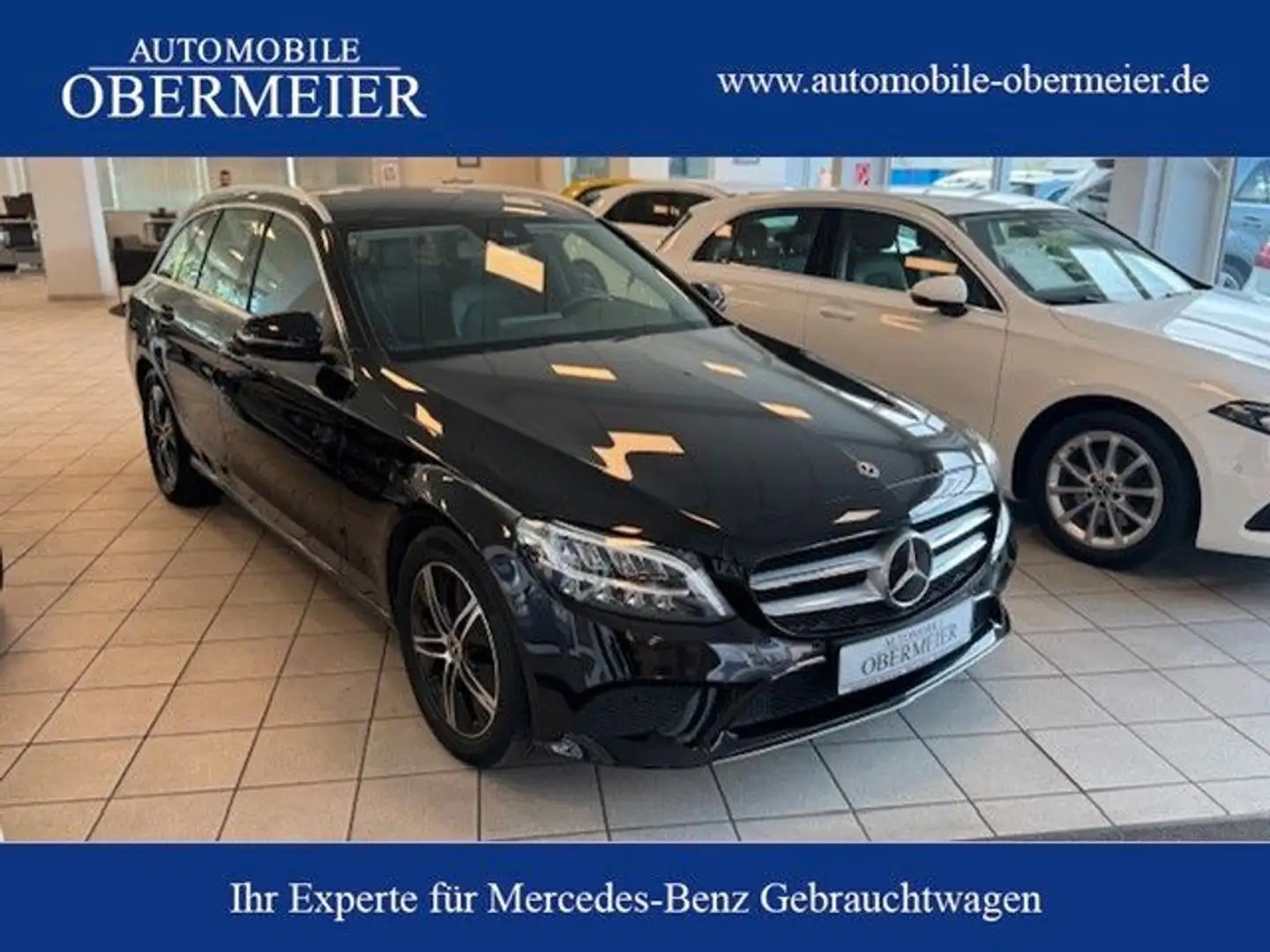 Mercedes-Benz C 220 T d 9G-Tr. Ava. SHZ LED Comand RFK CarPlay Noir - 1