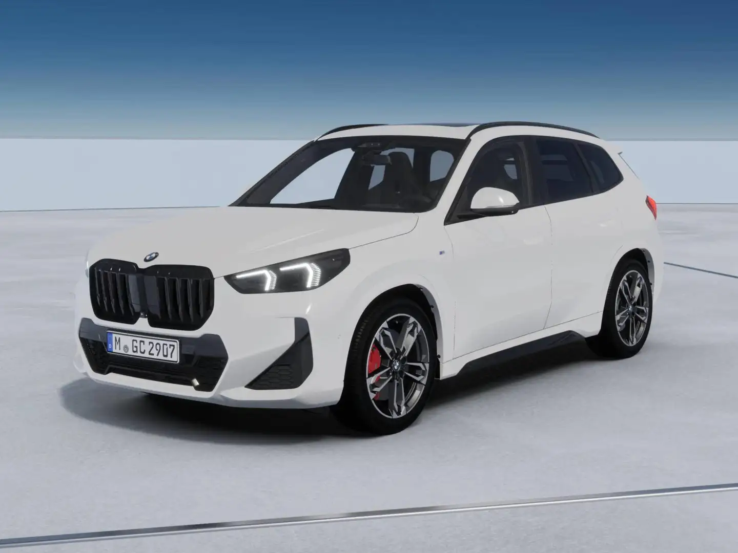 BMW X1 sDrive20d 48V MSport Pro Blanc - 1