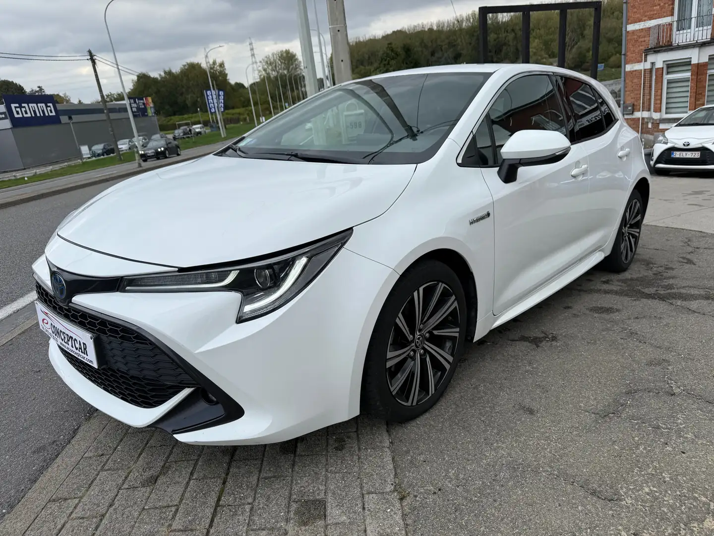 Toyota Corolla Corolla Hybrid 1.8 Dynamic GPF e-CVT Blanc - 1