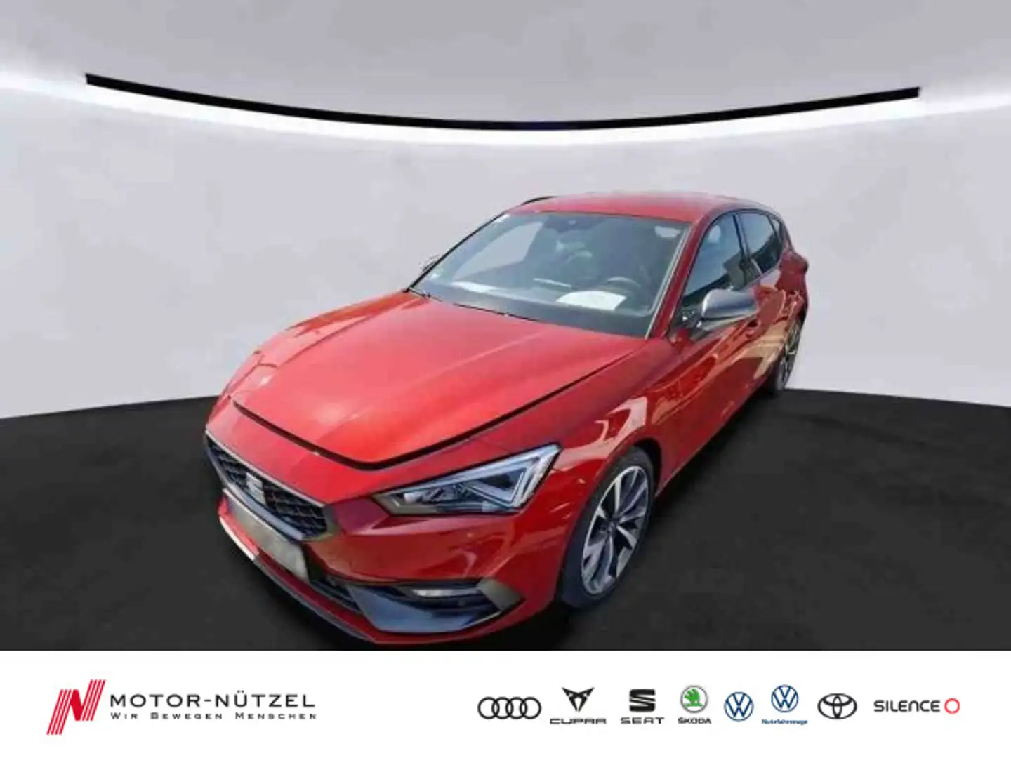 SEAT Leon 1.5eTSI DSG FR-LINE LED+NAV+ACC+SHZ+PDC+RFK Rot - 1