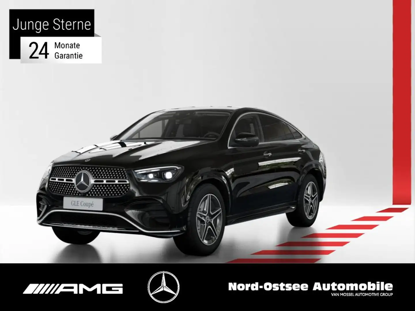 Mercedes-Benz GLE 450 d 4M AMG KEYLESS MEMORY 360° BURMSTR LED Schwarz - 1