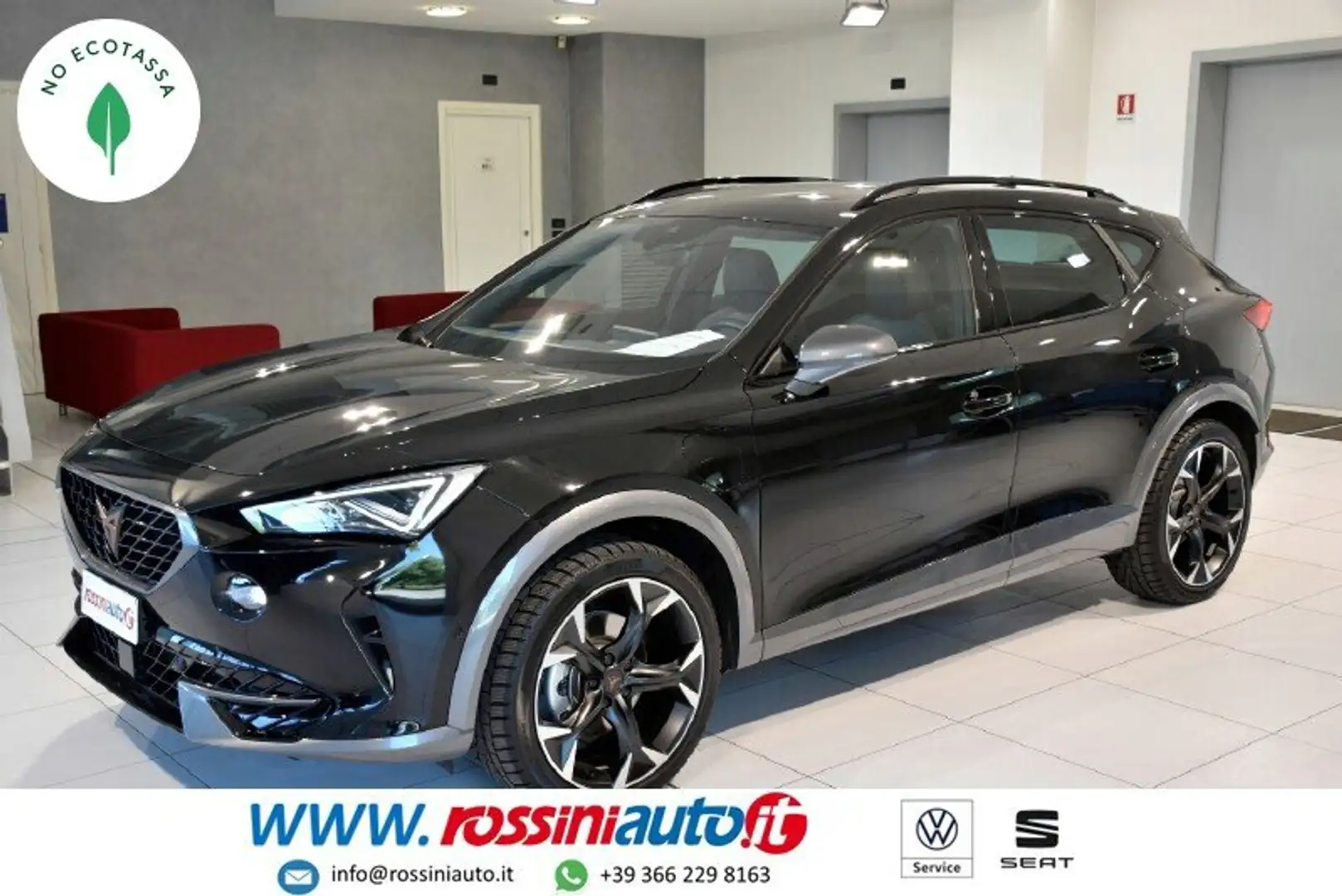 CUPRA Formentor 1.4 E-HYBRID 204 CV DSG + R19 + TECH PACK 12 CON B Nero - 1