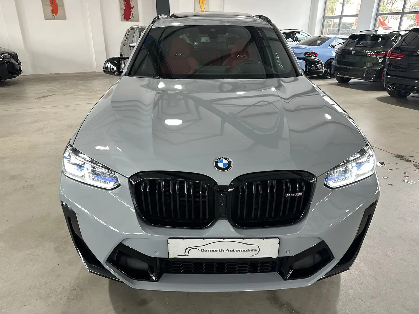 BMW X3 M Competition/Pano/Laser/HUD/´21/H&K/ Grau - 2