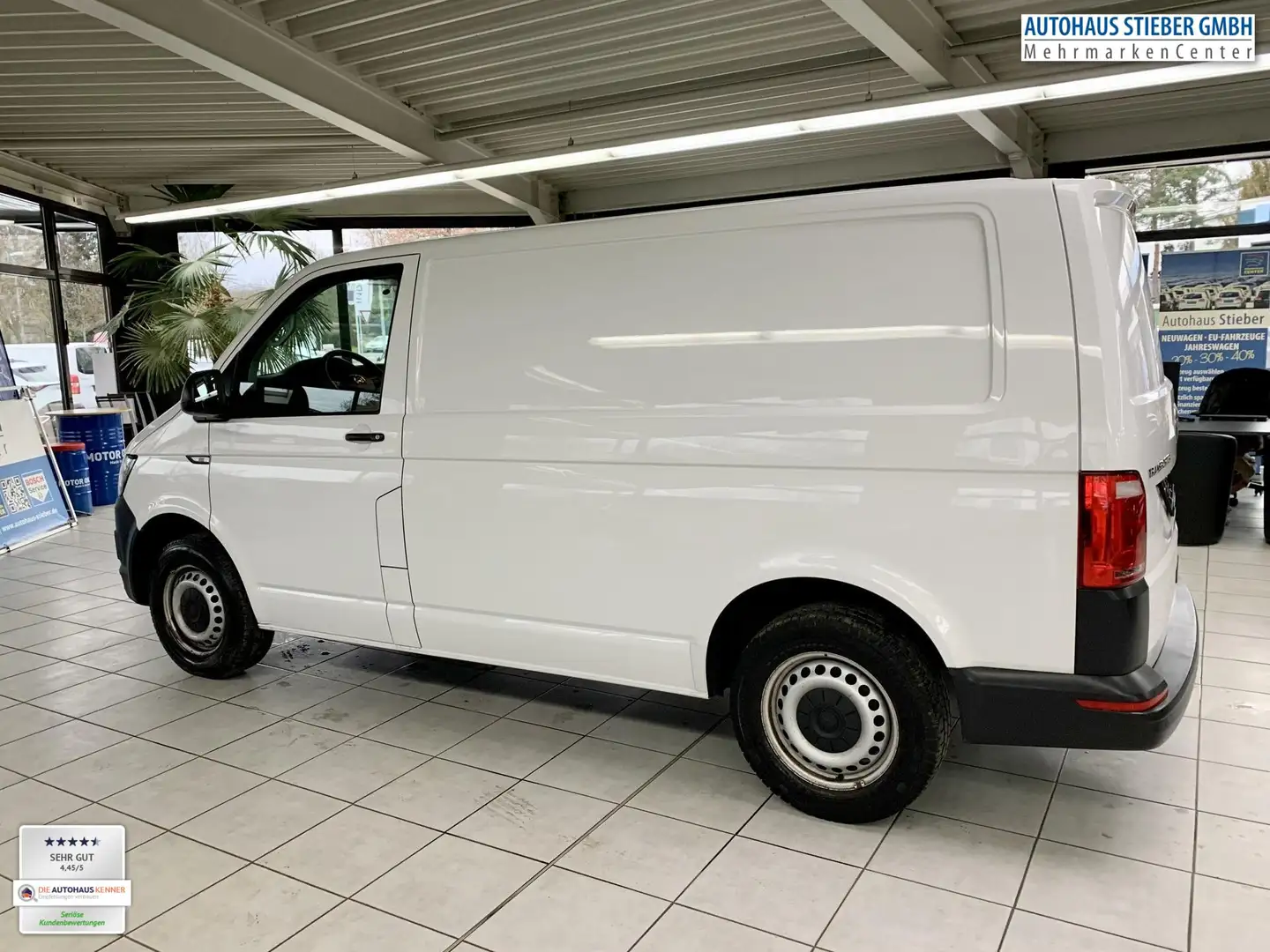 Volkswagen T6 Transporter Klima+EPH hi+BT+elFH 2.0 TDI Kasten Alb - 2