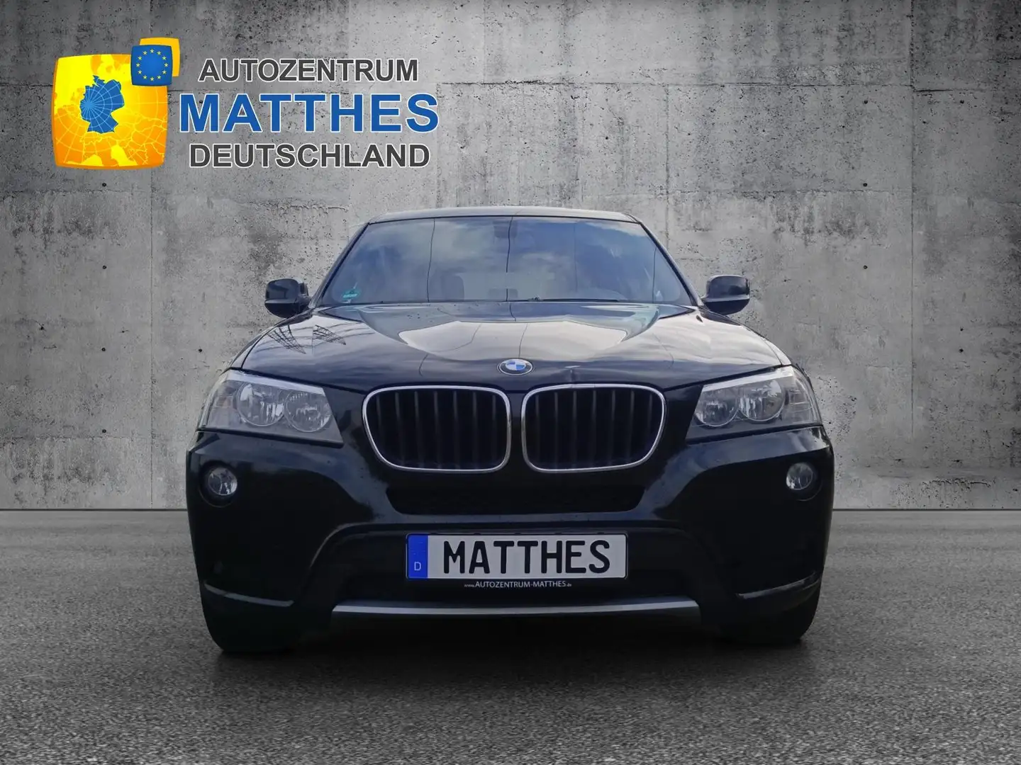 BMW X3 20d xDrive AHK Navi Tempomat 2 Zonen Allwetter Fekete - 2