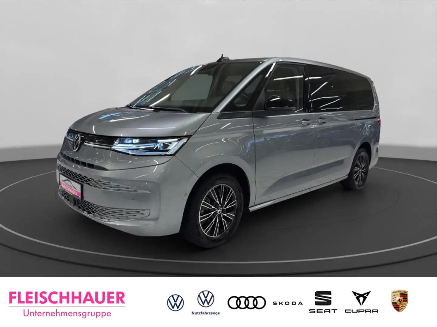 Volkswagen T7 Multivan Life 2.0 TDI LR Matrix+Navi+AHK+ACC+7-Sitzer Silber - 1