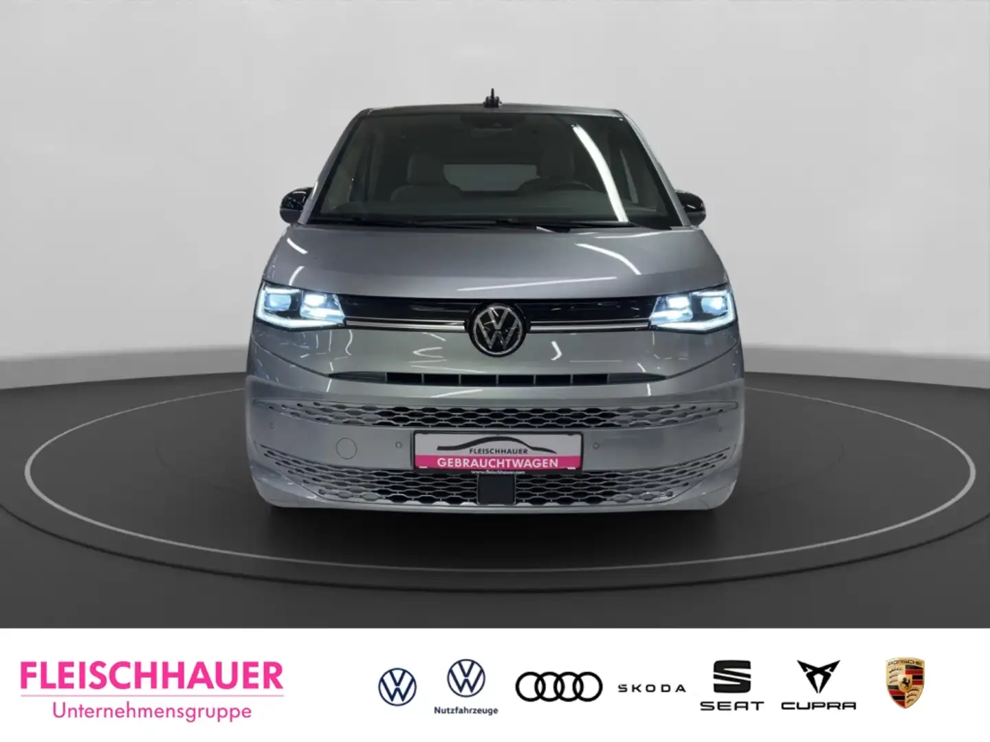 Volkswagen T7 Multivan Life 2.0 TDI LR Matrix+Navi+AHK+ACC+7-Sitzer Silber - 2