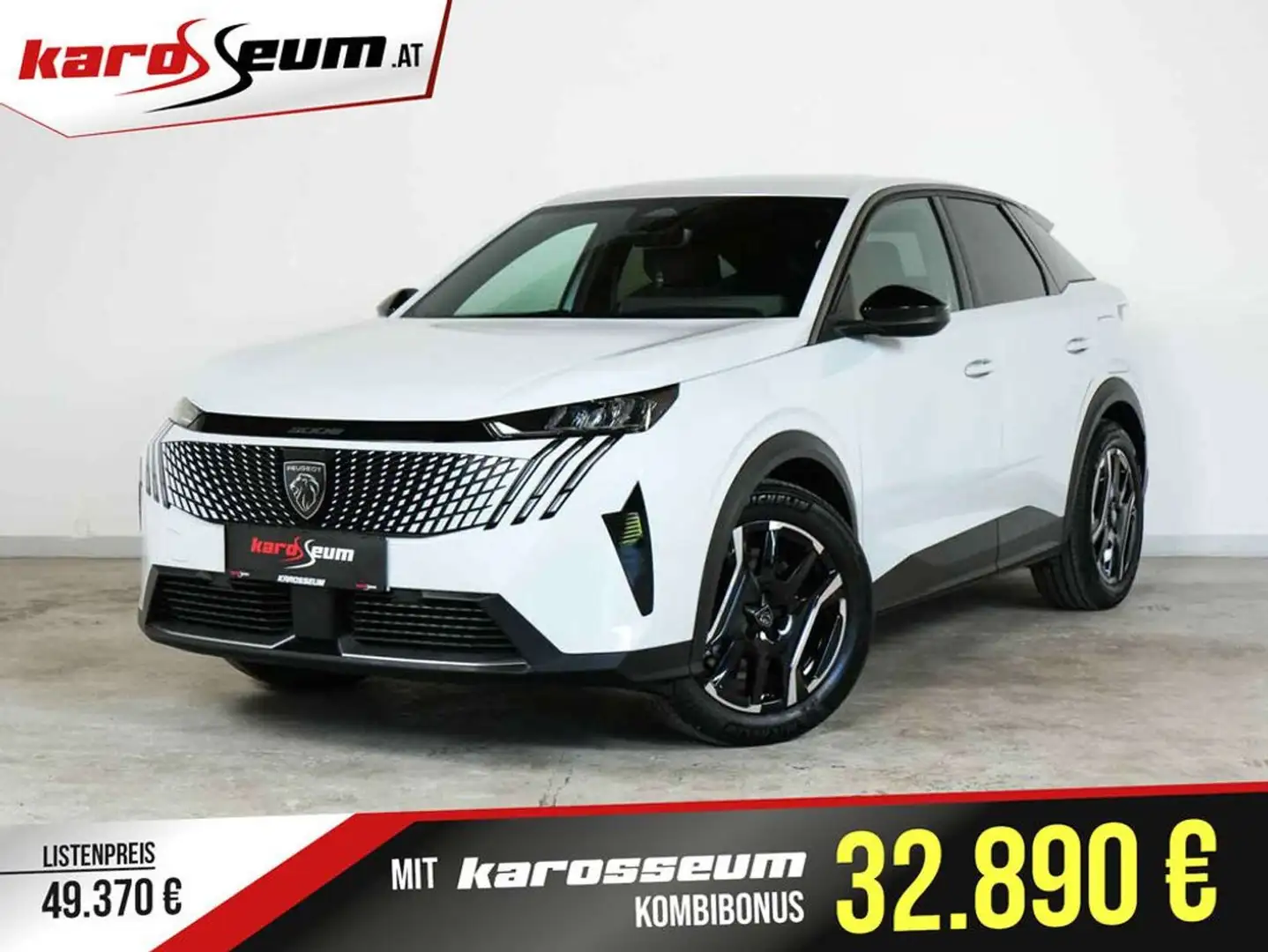 Peugeot 3008 EL 210 Allure | JAHRESWAGEN | 78kWh | LED Weiß - 1